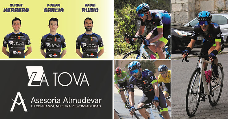 La Tova-Asesoría Almudévar renueva a tres ciclistas élite de cara a 2022