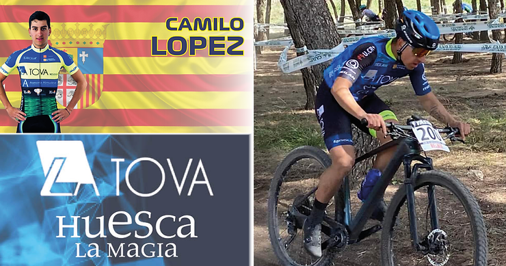 Camilo López volverá a vestir los colores de La Tova-Huesca La Magia