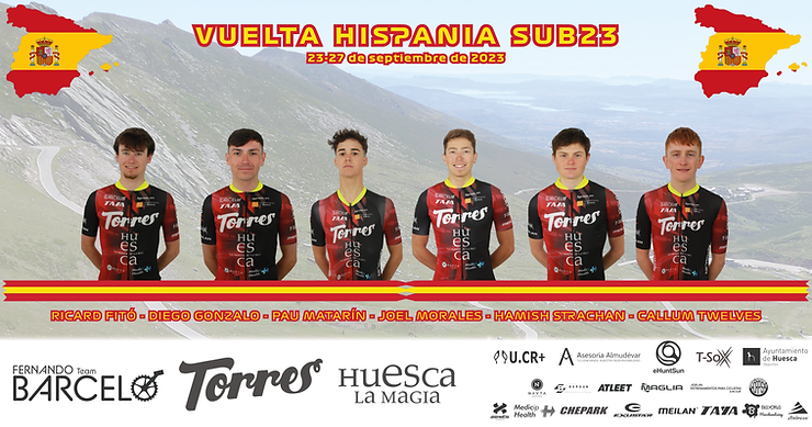 Vuelta Hispania, último gran objetivo del Torres - Fernando Barceló Team